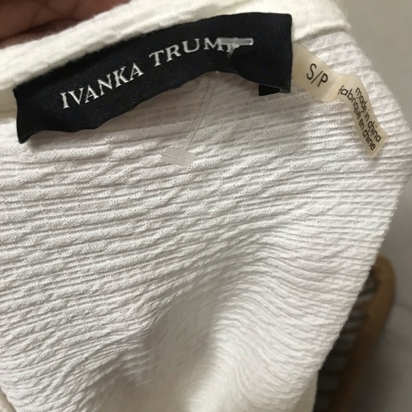 50% OFF Ivanka Trump white blouse S - Picture 6 of 7